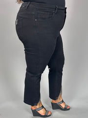 BT-B {RISEN} Black Denim Sequin Tassel Jeans PLUS SIZE XL 2X 3X