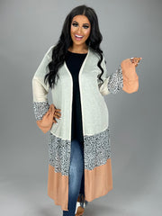 OT-K {Something In The Way You Move} Contrast Cardigan