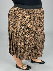 BT-A  M-109 "CHARTER CLUB" Leopard Skirt RETAIL $99.50!! PLUS SIZE 1X 2X 3X