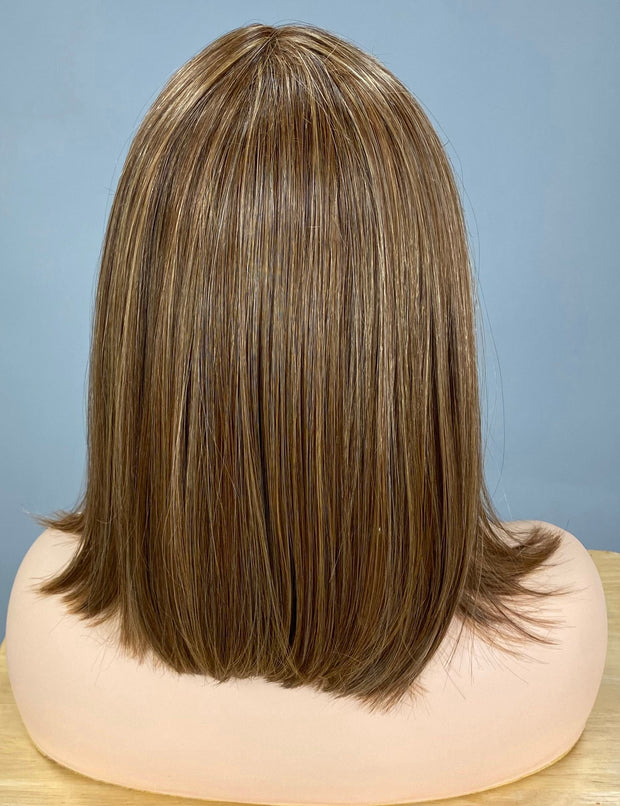 "Alpha Blend" (Nutella Buttercream) Luxury Wig
