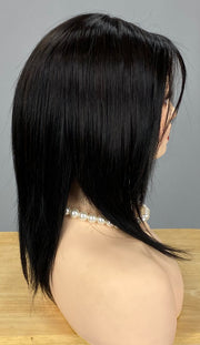 "Peppermint" (Coffee Without Cream) Hand-Tied Luxury Wig