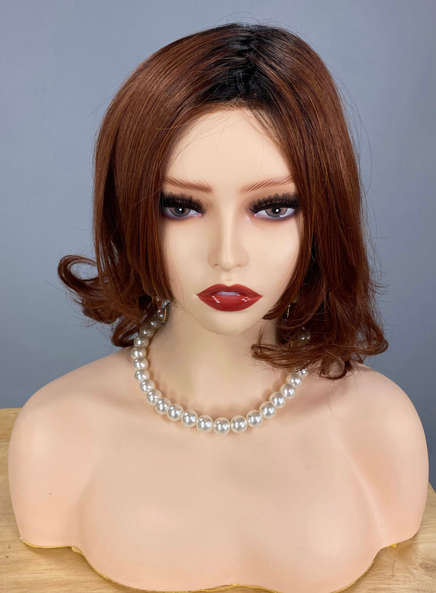 "Americana" (Cayenne with Ginger Root) BELLE TRESS Luxury Wig