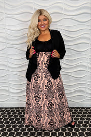 63 OT-Z {Lofty Goals} Black Draped Neck Cardigan PLUS SIZE 1X 2X 3X