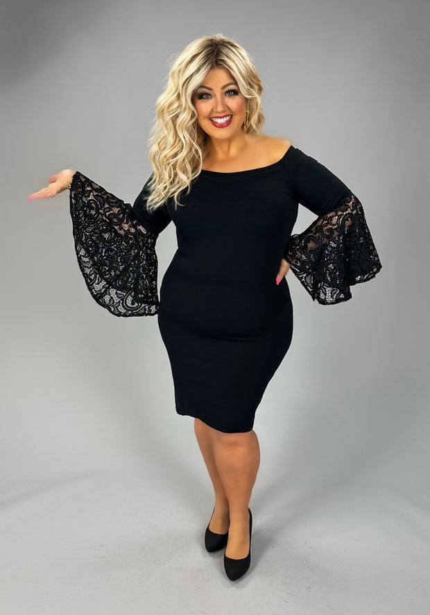 SALE!! SD-A M-109 {Bar III} Black Lace Sleeve Dress Retail 79.50 PLUS SIZE XXL SALE!! SD-A M-109 {Bar III} Black Lace Sleeve Dress Retail 79.50 PLUS SIZE XXL
