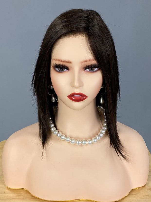 "Peppermint" (Ginger) Hand-Tied Luxury Wig