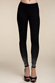 BT {Starlight} VOCAL Black Leggings w/ Studs PLUS SIZE XL 2X 3X