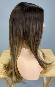 "Dolce & Dolce 23" (Caramel Almond) BALAYAGE BELLE TRESS Luxury Wig