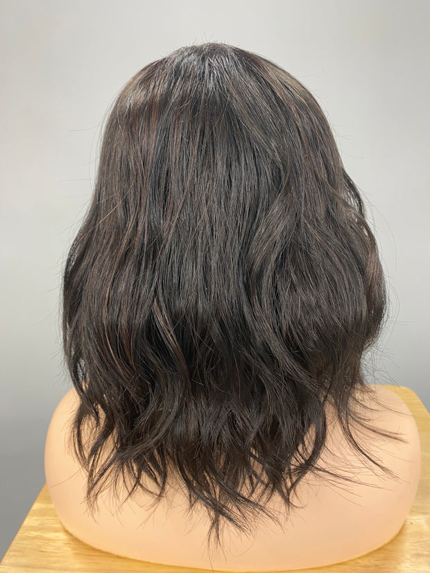 "Columbia" (Coffee without Cream) Luxury Wig