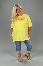 87 GT-Q {Sunkissed} Yellow Graphic Tee PLUS SIZE 2X 3X