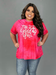 24 GT-O {How Sweet It Is To Be Loved} Hot Pink Graphic Tee PLUS SIZE 3X
