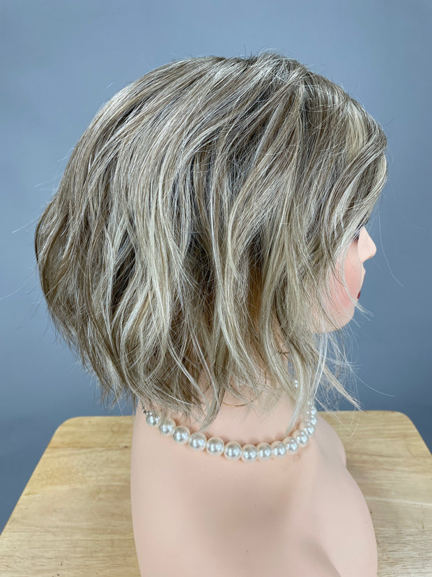 "BonBon" (Rootbeer Float Blonde) Luxury Wig