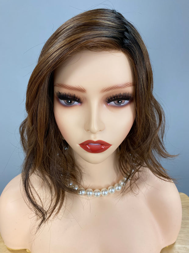 "Caliente" (Chocolate with Caramel) BELLE TRESS Luxury Wig