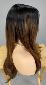 "Dolce & Dolce 23" (Cinnamon Ginger) BALAYAGE BELLE TRESS Luxury Wig