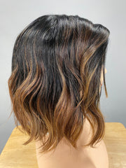 "Caliente" BALAYAGE (Cinnamon Ginger) BELLE TRESS Luxury Wig