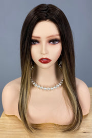 "Dolce & Dolce 23" (Caramel Almond) BALAYAGE BELLE TRESS Luxury Wig