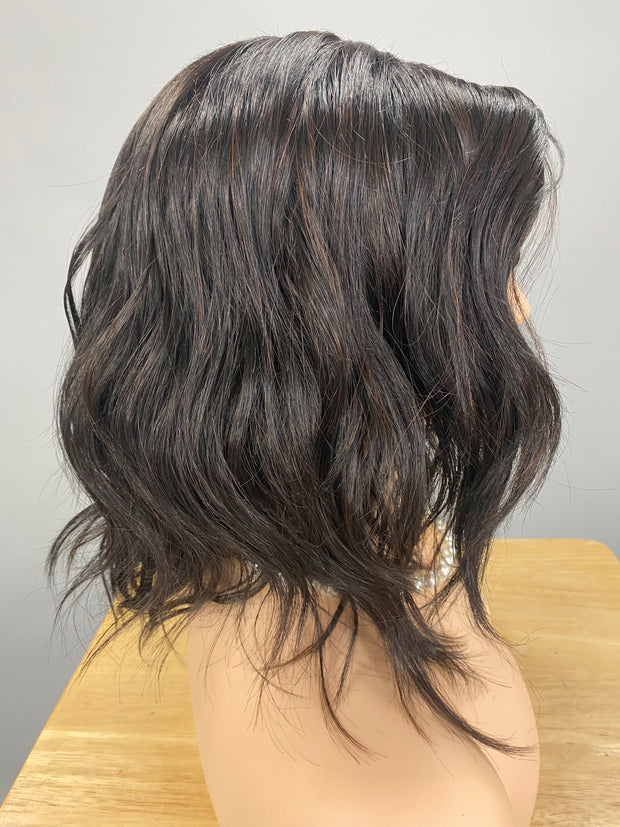 "Columbia" (Coffee without Cream) Luxury Wig