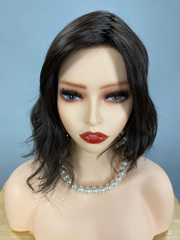 "Caliente" (Cappuccino with Cherry) BELLE TRESS  Luxury Wig