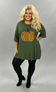 27 GT-Z {Pumpkin Patch} Olive Pumpkin Tunic CURVY BRAND!!!  EXTENDED PLUS SIZE 1X 2X 3X 4X 5X 6X