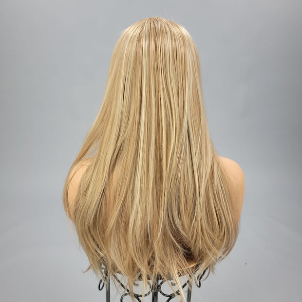 {Bella} Golden Blonde Long Straight Wig