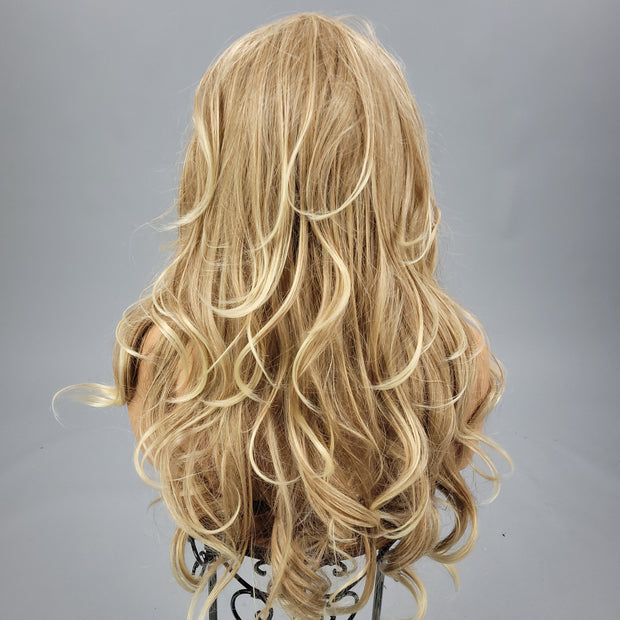 {LeAnn} Blonde Blend Long Curly Wig