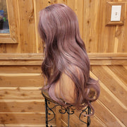 {Mercy} Lavender Long Straight Wig