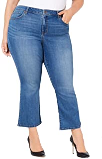 BT-Y  M-109  {Style & Co} Blue Ankle Boot-Cut Jeans Retail $59.50 PLUS SIZE 24W