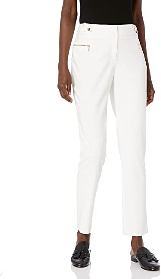 BT-G M-109 {Calvin Klein} Crisp White Pants Retail $89.50 PLUS SIZE 18W