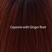 "Allegro 18" (Cayenne with Ginger Root) BELLE TRESS Luxury Wig