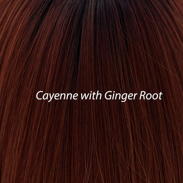 "Allegro 18" (Cayenne with Ginger Root) Luxury Wig