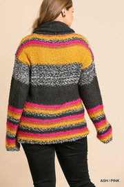 CP-P {Inside Edition} "UMGEE" Knit Cowl Neck Sweater