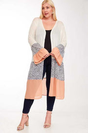 OT-K {Something In The Way You Move} Contrast Cardigan