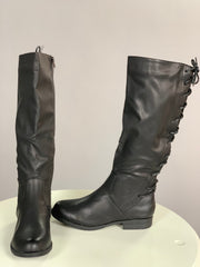 SHOES {Bamboo} Lace Up Back with Faux Fur Lining SALE!!