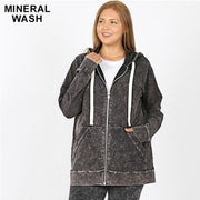 OT-G {Worth The Wait} Charcoal Grey Mineral Wash  PLUS SIZE 1X 2X 3X