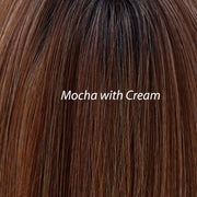 "Maxwella 22" (Mocha with Cream) Belle Tress Luxury Wig