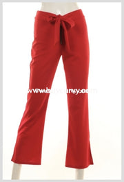 Bt-R How Lovely Red Pants With Bow Front Detail Sale! Bottoms