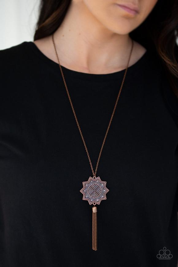 PAPARAZZI (679) {From Sunup To Sundown} Necklace