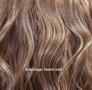 "Intensity" (Brown Sugar Sweet Cream) BELLE TRESS Luxury Wig