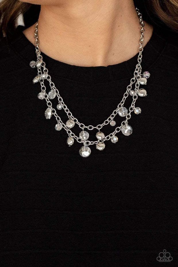 PAPARAZZI (5) {Ethereally Ensconced} Necklace & Earrings
