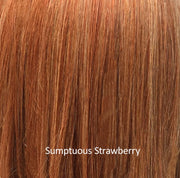 "Columbia" (Sumptuous Strawberry) Belle Tress  Luxury Wig