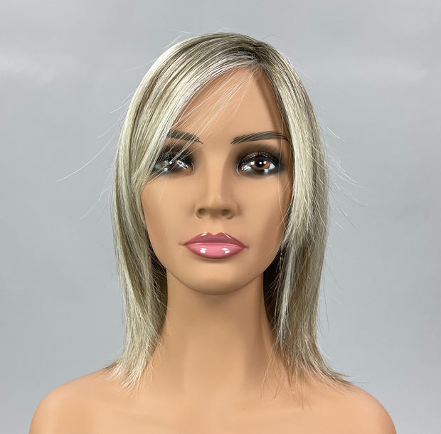 "Cold Brew Chic" (Rootbeer Float Blonde) HAND-TIED BELLE TRESS  Luxury Wig