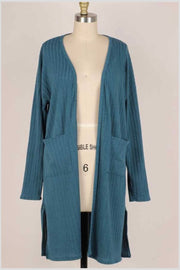 91 OT-A {Take Me There} TEAL Long Sleeve Cardigan SALE!!!  PLUS SIZE 1X 2X 3X