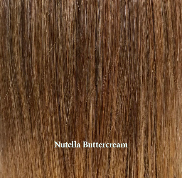 "Double Shot Bob" (Nutella Buttercream) HAND-TIED Luxury Wig
