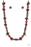 PAPARAZZI (503) {Cozumel Coast}  Necklace & Earrings