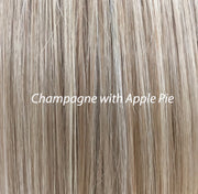 "Maxwella 18" (Champagne with Apple Pie) Luxury Wig