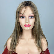 "Straight Press 23" (Brown Sugar Sweet Cream) BELLE TRESS Luxury Wig