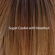 "Cold Brew Chic" (Sugar Cookie with Hazelnut) Hand-Tied BELLE TRESSLuxury Wig