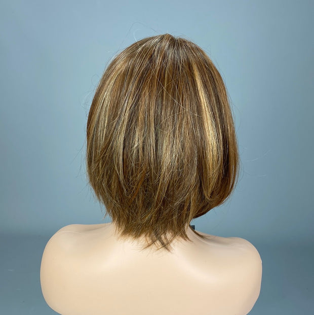 "Double Shot Bob" (Nutella Buttercream) HAND-TIED Luxury Wig