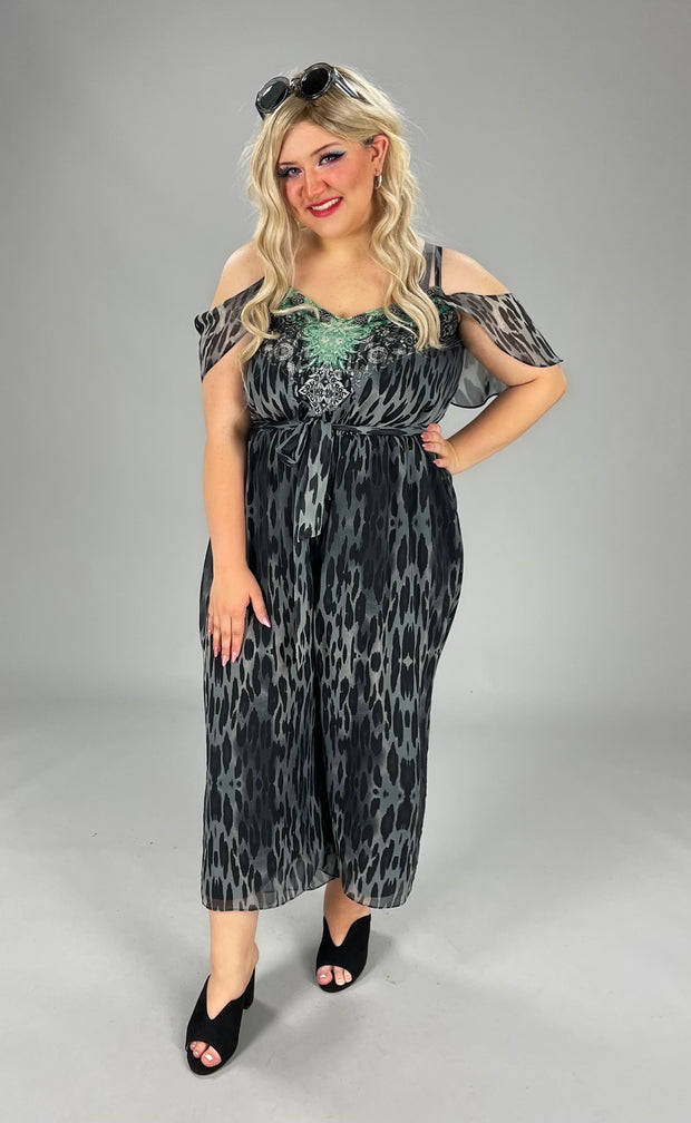 RP-A  M-109   {City Chic} Black Jumpsuit Retail $129.00 PLUS SIZE 14W