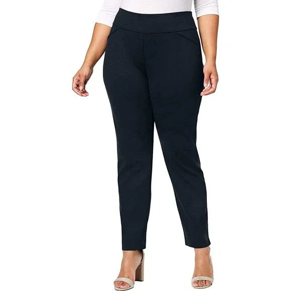 BT-K  M-109   {Charter Club} Dark Navy Pants Retail $79.50 EXTENDED PLUS SIZE 26W