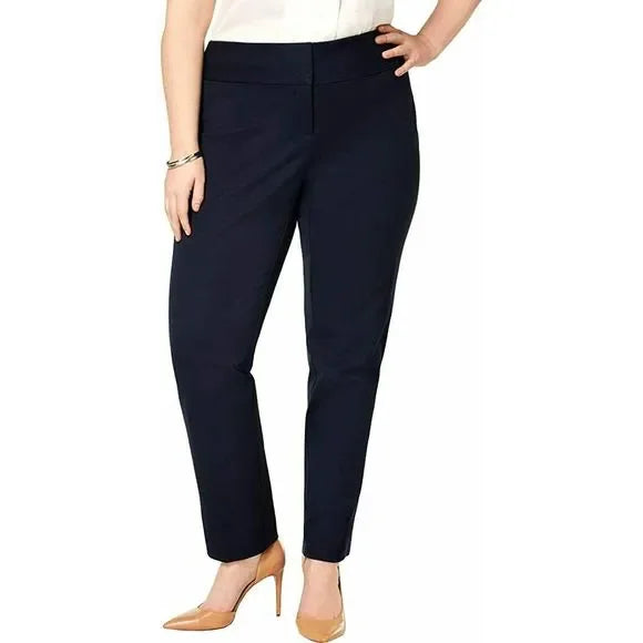 BT-Q M-109 {Alfani} Navy Tummy Control Pants Retail $ 79.50 EXTENDED P –  Curvy Boutique Plus Size Clothing